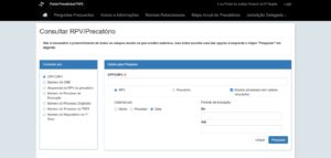 Como consultar RPV no TRF5 pelo CPF